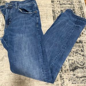 Mens mid wash jeans